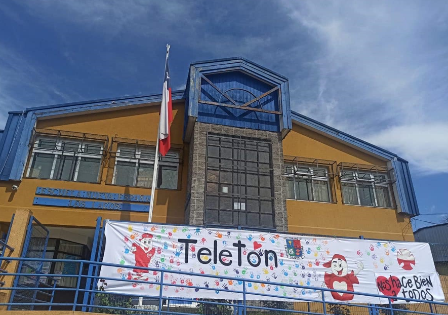 Escuela Nueva España apoya a la Teletón 2022
