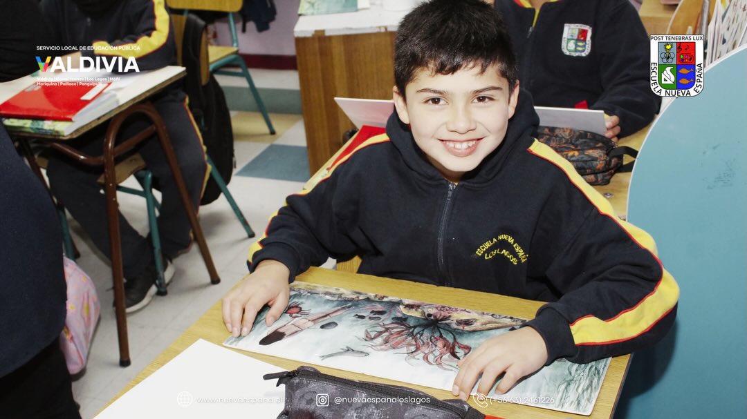 Celebración día del estudiante en Escuela Nueva España